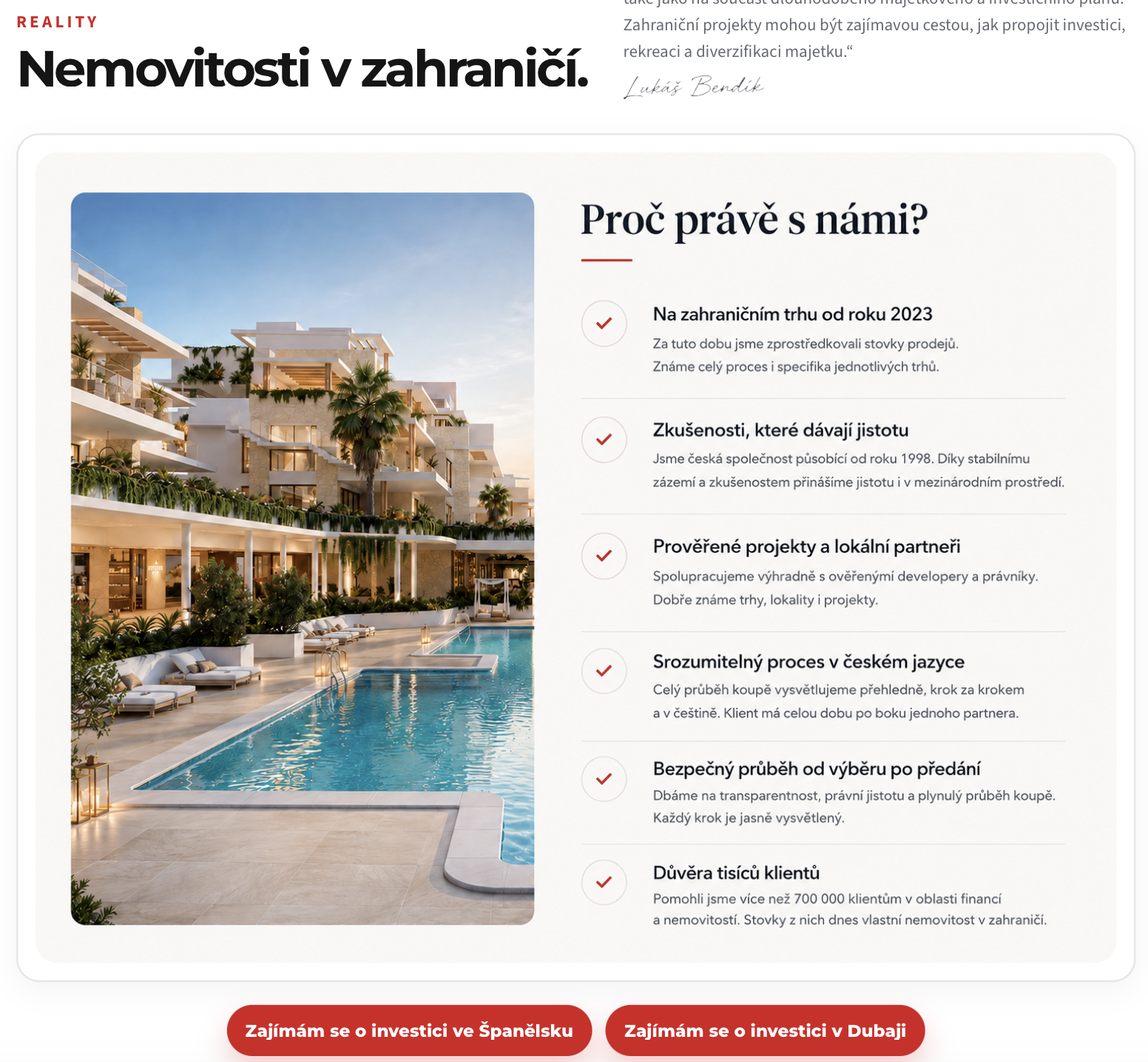 Výhody investice do nemovitosti v zahraničí